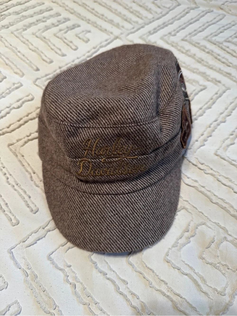 HD Military herringbone patchwork cap